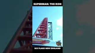 SUPERMAN: The Ride - Six Flags New England #rollercoaster #pov #sixflags