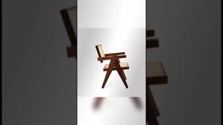 cane chair // woven chair // wood chair