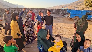 Social relations in the village. Najmeh's family has come to visit Peren's family