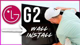 How NOT to install the wall bracket! - LG G2 OLED