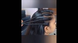 Simple Easy Daily using hairstyle for college girl #shorts #hairstyle #trending #nirmalahairstyles