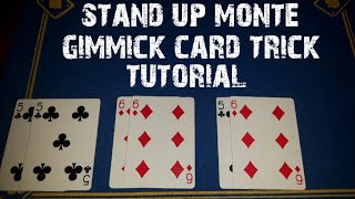 1 of the greatest card tricks "stand up monte" tutorial