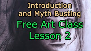 Free Art lesson 2 - Drawing vs Painting