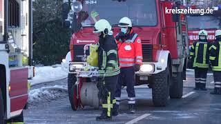 Vollbrand zerstört Einfamilienhaus in Diepholz