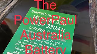 PowerPaul Australia - 280a/h and 330a/h custom made lithium batteries