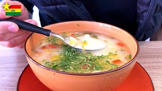 Corn Soup in Bolivia