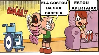 CEBOLINHA EM DEVOLVE MINHA CADEIRA 😊😎🍉 Turma da Mônica Gibis Narrados