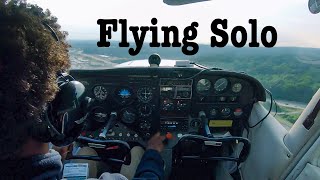 Student Pilot First Solo Flight 6/1/2023 ( Cessna-172 )