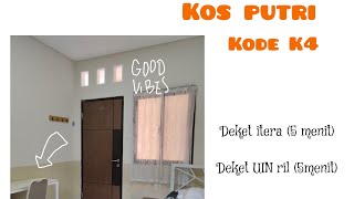 REVIEW KOST PUTRI CANTIK ELEGAN DAN MINIMALIS | DEKAT ITERA DAN UIN RIL