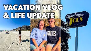 END OF SUMMER VACATION VLOG & LIFE UPDATE