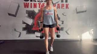 Dumbbell Hex Carry | CrossFit Winter Park | Grip Strength