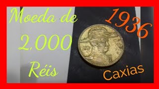 INCRÍVEIL MOEDA DE REIS 1936 #NUMISMÁTICA