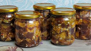 Баклажаны как Грибы на зиму!!!Маринованные Баклажаны с чесноком и укропом 🍆🍆