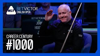 Higgins Reaches 1000 Career Centuries! 🔥 | BetVictor English Open 2024