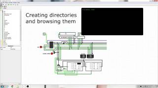 8 Bit Logisim CPU custom OS (FAT)