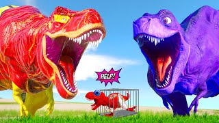 ALL SuperHero Dinosaurs Battle vs Spider-Man Rescue Batman vs Ironman in Jurassic World Evolution 2