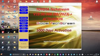 TOYOTA Techstream V18.00.008 (08/2023) + ACTIVATION