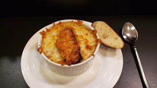 Warm, Cheesy French Onion Soup