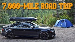 We took our Audi on a 7000-mile Road Trip