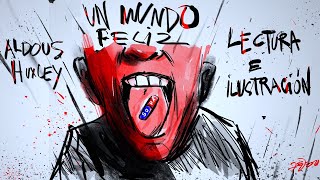 🔴 EN VIVO | Leo Un Mundo Feliz mientras Federico Raiman lo ilustra | Por qué leer