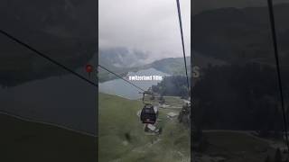 Switzerland Titlis Cable car Chairlift || #chairlift #switzerland #shorts #enjoy #cablecar ||