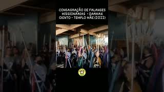 Consagração de Falanges Missionárias | Templo Mãe 2022 #shorts