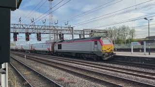 Transport for Wales 67008 & 82226 Stopping at Crewe from Cardiff Central to Manchester Piccadilly