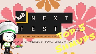 Next Fest Shmups! 5 Shoot'em Up Recommends.