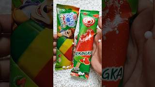 Es krim walls semangka dan es krim paddle pop trico, kamu pilih mana? #huntingjajan #eskrim #shorts