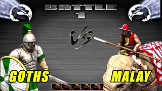 Goths VS Malay | Age of Empires 2 Battles