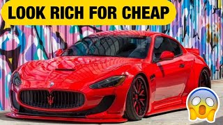 8 CHEAP CARS THAT WILL MAKE YOU LOOK RICH