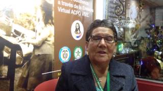 Señora María Inés Caicedo, es ACPO VIVE