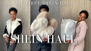 SHEIN WINTER TRY-ON HAUL | MY FIRST SHEIN HAUL | Debra Shongwe