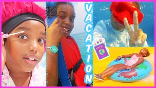 MY MOM TOOK ME ON A SURPRISE VACATION! + MY 5 MINUTE BEAUTY ROUTINE | YOSHIDOLL