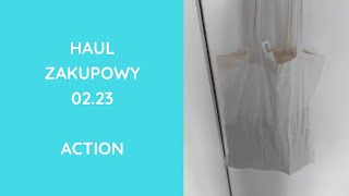 HAUL ACTION 2023 #1 - RZECZY PRAKTYCZNE OD 2.44 ZŁ + KOSMETYKI 💄 OD 4.95 ZŁ 🛍