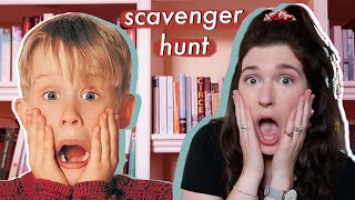 Home alone scavenger hunt | Drinking By My Shelf