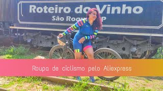 Roupa de ciclismo feminina pelo Aliexpress * Será que vale a pena ?