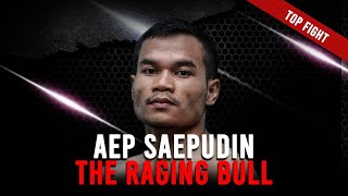 AEP SAEPUDIN GROUND AND POUND BERTUBI-TUBI, LAWAN TAK BERKUTIK! | TOP FIGHT ONE PRIDE MMA