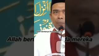 Allah bertanya kepada mereka