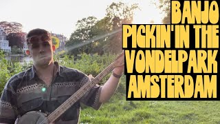 Banjo Pickin’ in the Vondelpark, Amsterdam