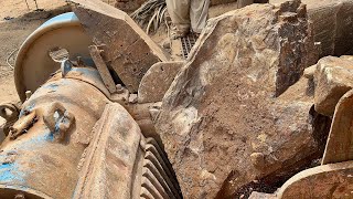 OH WOW! Satisfying Stone Crushing Process - ASMR - Giant Rock Crushing Jaw Crusher in Action.