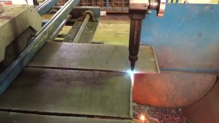 Cutting by oxy acetylene