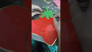 How to make strawberry 🍓??#shorts #trending #strawberry #5minutecrafts #papercraft