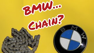 Chain on a BMW…car?