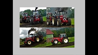 IHC 1255 & Case 1255XL geben alles in Lutzhorn 2023. Fendt Favorit 824, Schlüter S900 & Deutz.