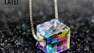 Crystal Cube Necklace Is So Gorgeous And High Quality