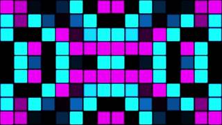 PANEL SQUARES NEON LIGHTS VIDEO BACKGROUND