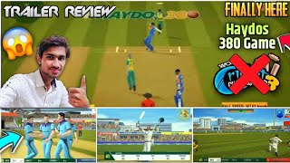 Haydos 380 Cricket Game Launching Soon  | Haydos 380 Game Trailer Review | Haydos 380 Trailer