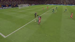 FIFA 19 Son goal, but what is Ter Stegen doing? Spurs vs Barca.