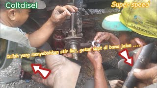 Ini Yang Menyebabkan Stir Tidak Nyaman ?! Liar, Getar Saat Dibawak Jalan dan Ban Makan Tidak Rata...